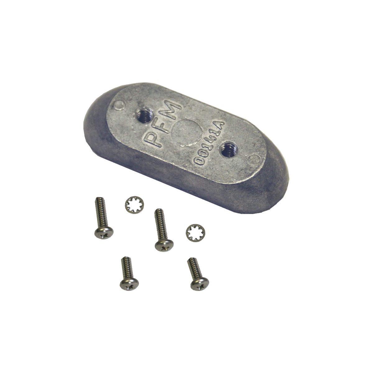 Opferanode seitlich montiert, Aluminium von Performance Metals kompatibel mit BRP 123009, 327606, 173029