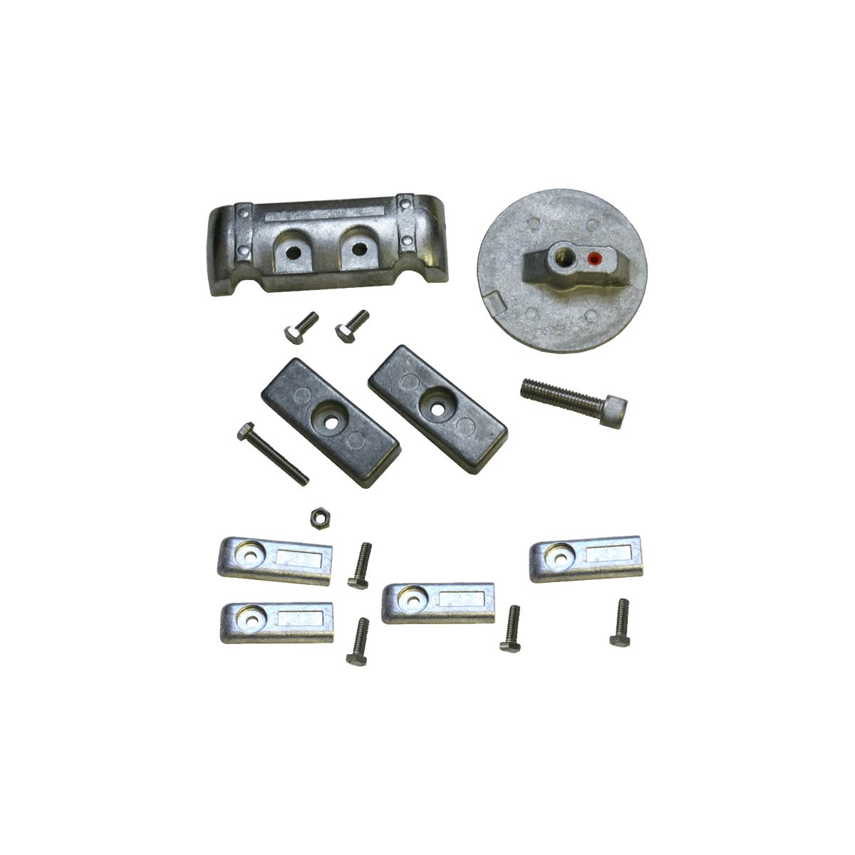 Opferanodensatz, Verado 6, Aluminium von Performance Metals kompatibel mit Mercury/Mercruiser 8M0126670