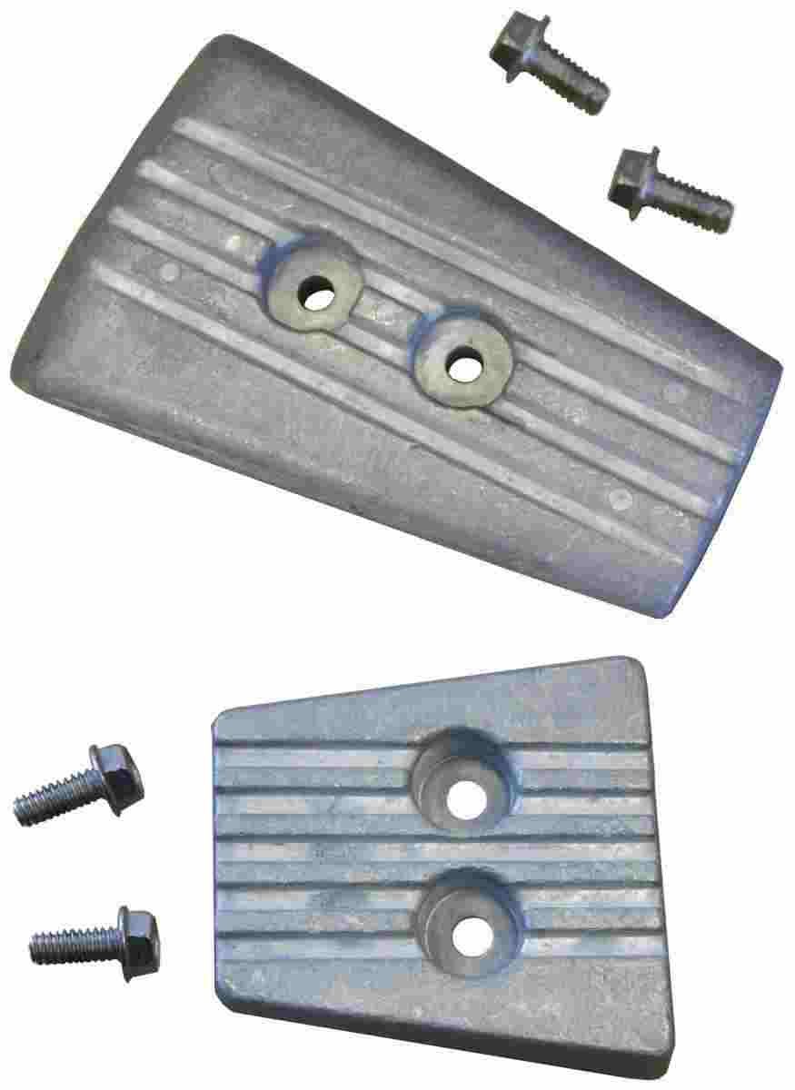 Anode kit DPS, SX-A, DP-S, FWD, aluminum von Orbitrade kompatibel mit Volvo Penta 3888816 + 3888813