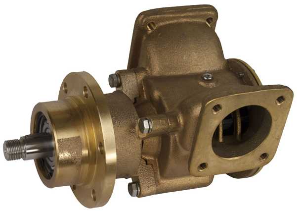 Seewasserpumpen 102, 103, 120, 122 von Orbitrade kompatibel mit Volvo Penta 3829312, 845189, 866396, 3829313