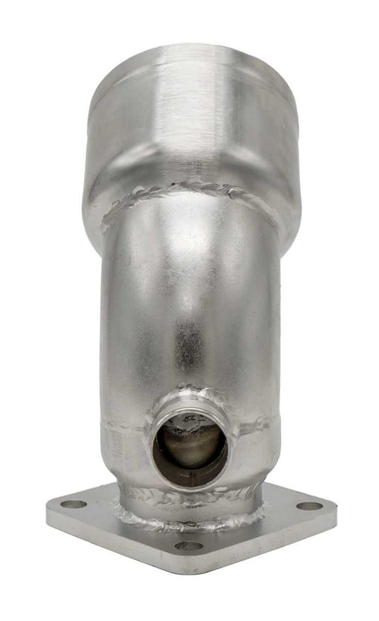 Abgasknie 3JH, 4JH, 45°, Edelstahl von Orbitrade kompatibel mit Yanmar 129470-13560, 129670-13560, 129670-13561