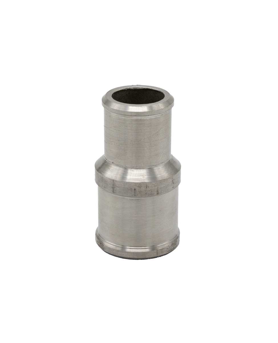Schlauchadapter 17/22 für Abgasknie, Edelstahl von Orbitrade kompatibel mit Yanmar 128370, 13530, 128397