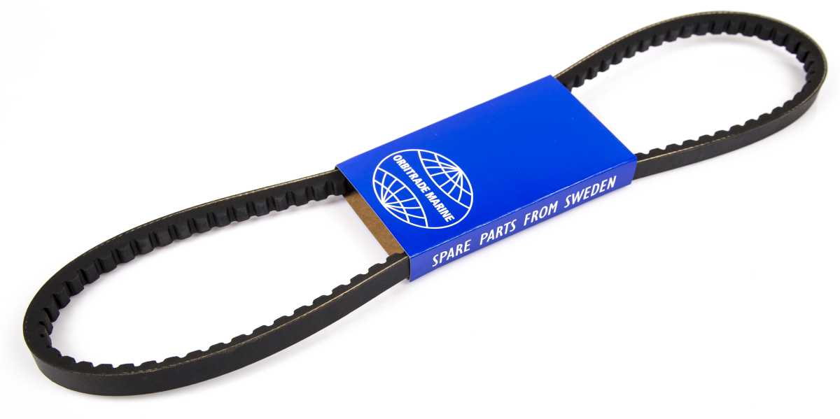Keilriemen von Orbitrade kompatibel mit Volvo Penta 966938, 958330