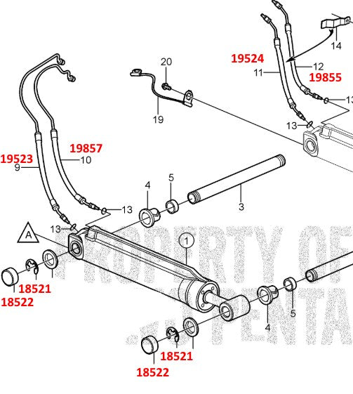 Ölleitung von Orbitrade kompatibel mit Volvo Penta 3853855
