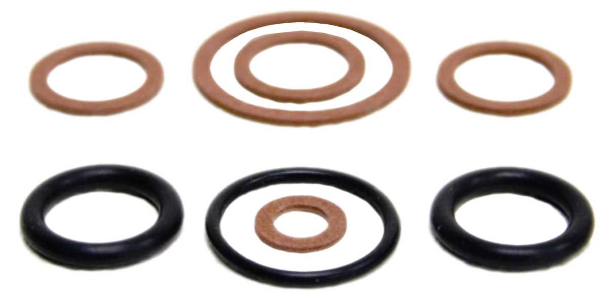 Gasket kit oil plugs 200, 250, 270, 280, 290, SP, 290DP, DP, DPX von Orbitrade kompatibel mit Volvo Penta N/A