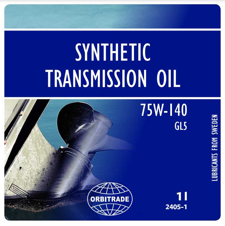 Synthetisches Getriebeöl SAE 75W140, 1L von Orbitrade