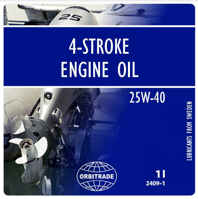 4-Takt-Motoröl SAE 25W-40, 1L von Orbitrade