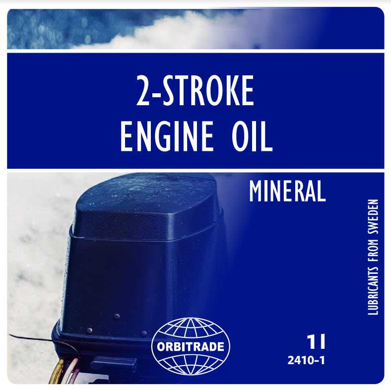 Mineralisches 2-Takt-Motoröl, 1L von Orbitrade