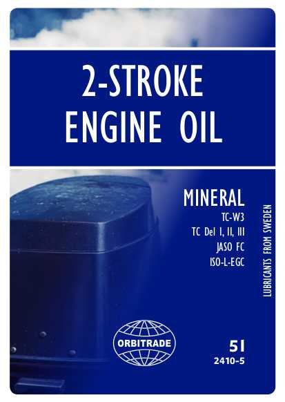 Mineralisches 2-Takt-Motoröl, 5L von Orbitrade