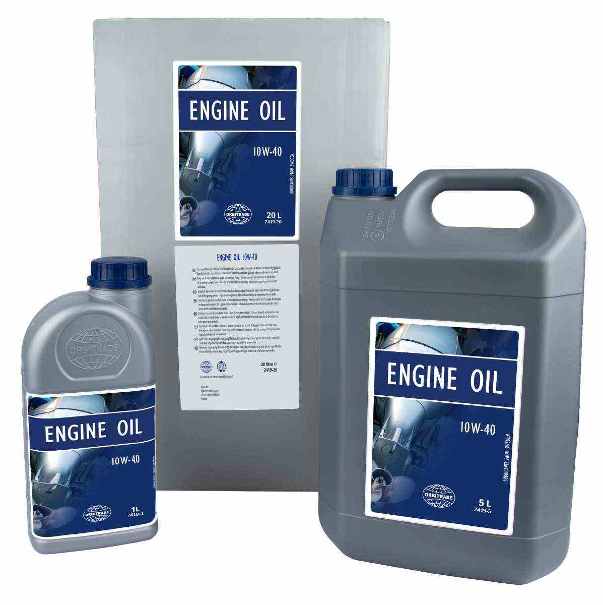 Motoröl SAE 10W-40, 1L von Orbitrade