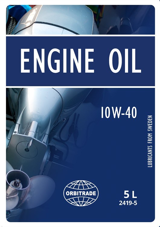 Motoröl SAE 10W-40, 5L von Orbitrade
