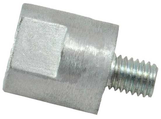 Opferanode 1GM, 6LY, Zink von Orbitrade kompatibel mit Yanmar 27210-200200