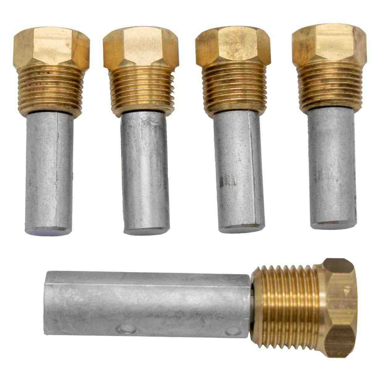 Opferanodesatz 6LP, 6LY, 4LH, Zink von Orbitrade kompatibel mit Yanmar 119773-92600