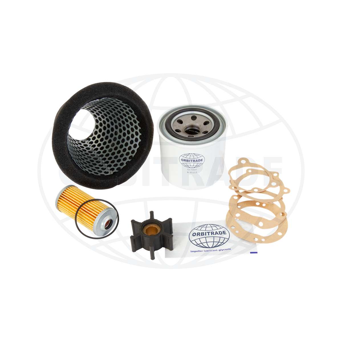 Wartungssatz 2QM20, 3QM30, 3HM von Orbitrade