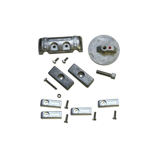 Opferanodensatz, Verado 6, Aluminium von Performance Metals kompatibel mit Mercury/Mercruiser 8M0126670