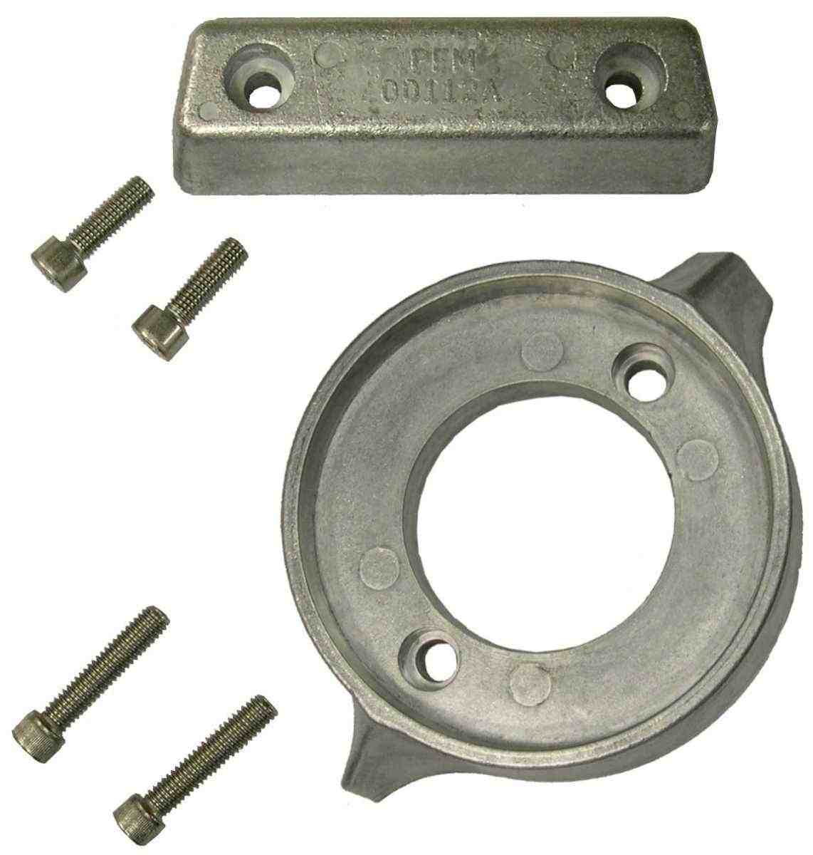 Anode kit 290, SP, aluminum von Orbitrade kompatibel mit Volvo Penta 875815 + 3588770