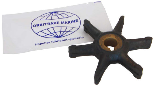 Impeller OMC 2-6 hp von Orbitrade kompatibel mit Volvo Penta 434424, 2, 277181, 3, 5, OMC, Passar OMC Johnson/Evinrude