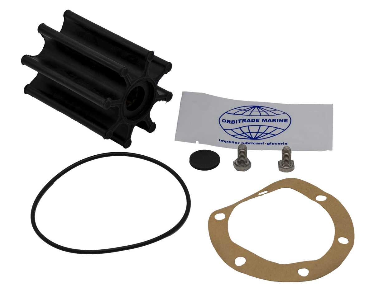 Impellersatz von Orbitrade kompatibel mit Volvo Penta 3819486, 3583602, 3588476, 3593573