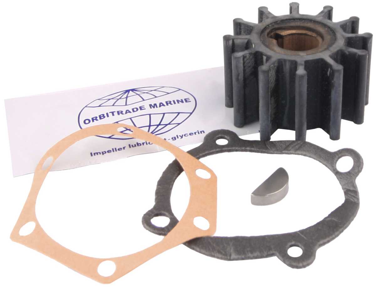Impellersatz von Orbitrade kompatibel mit Volvo Penta 875575, 21951350, 831182