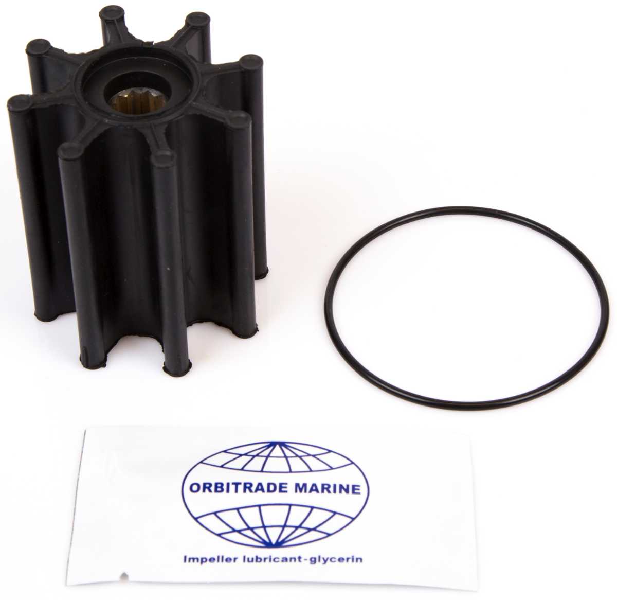 Impellersatz von Orbitrade kompatibel mit Volvo Penta 21730348, 3817587