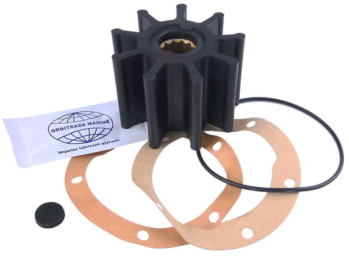 Impellersatz von Orbitrade kompatibel mit Volvo Penta 21730344, 21430184
