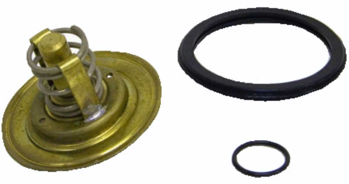 Thermostatsatz von Orbitrade kompatibel mit Volvo Penta 875796, 829812, 833366
