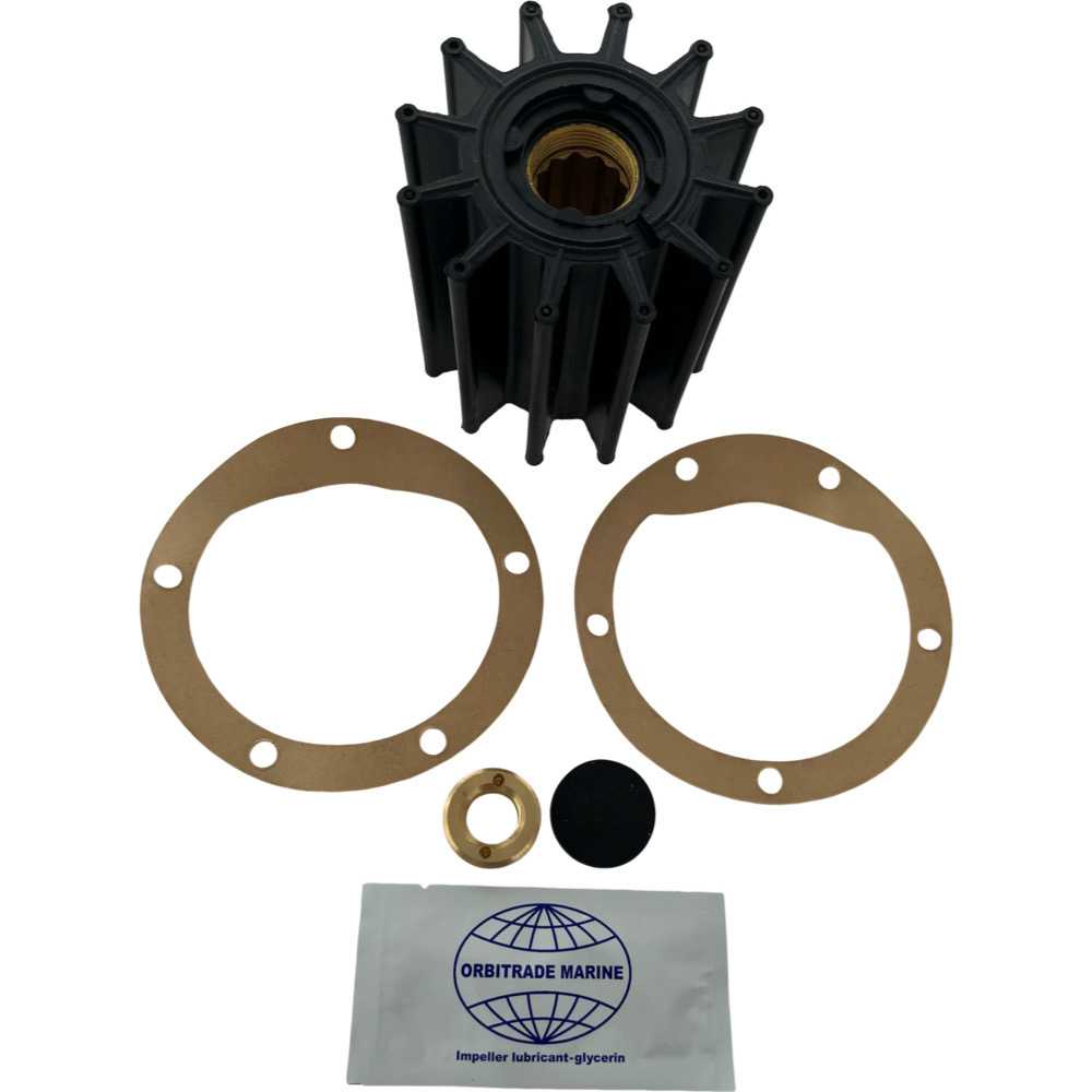 Impellersatz von Orbitrade kompatibel mit Volvo Penta 875814, 1144066, 875697
