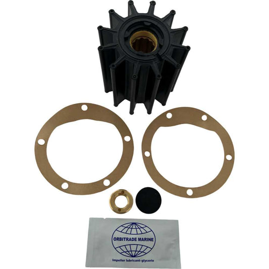 Impellersatz von Orbitrade kompatibel mit Volvo Penta 875814, 1144066, 875697