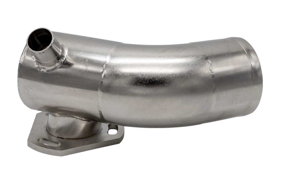 Abgasknie 4JH 80 & 110 PS, Edelstahl von Orbitrade