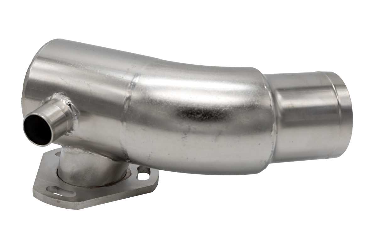 Abgasknie, Edelstahl, 63 mm, 4JH-TE von Orbitrade