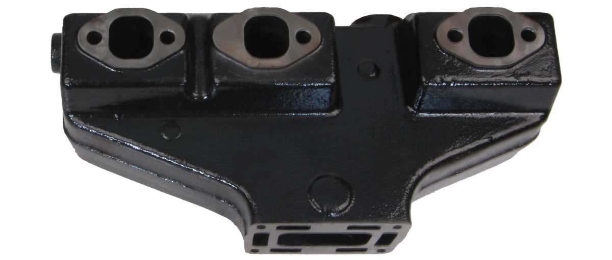 Auspuffkrümmer von Orbitrade kompatibel mit Volvo Penta 856894, 841676, 856137