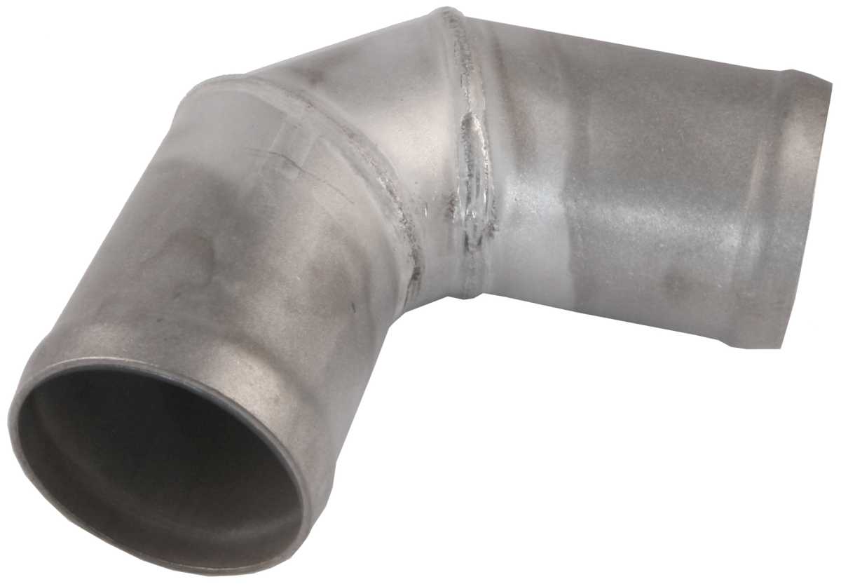 Abgas-Verbindungsrohr 90°, Edelstahl, 51 mm von Orbitrade