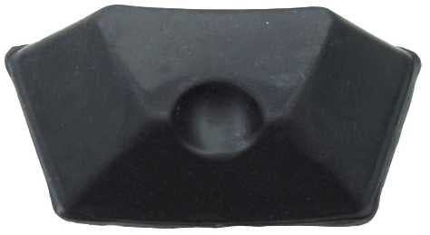 Gummikissen von Orbitrade kompatibel mit Volvo Penta 875531, 814682