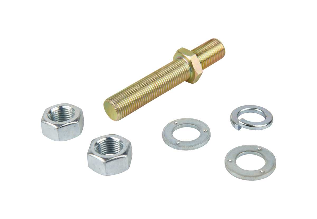 Adjustable screw kit for rubber element 22323 von Orbitrade kompatibel mit Volvo Penta N/A