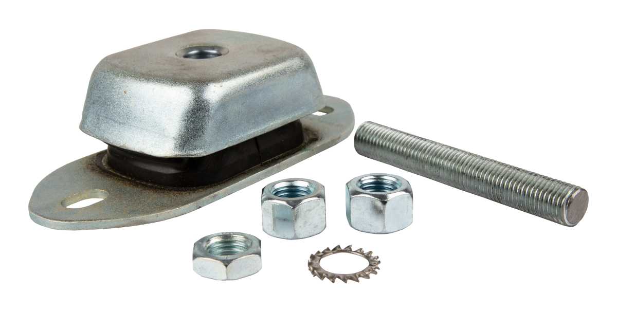 Motorfuß von Orbitrade kompatibel mit Volvo Penta 858161, 858160