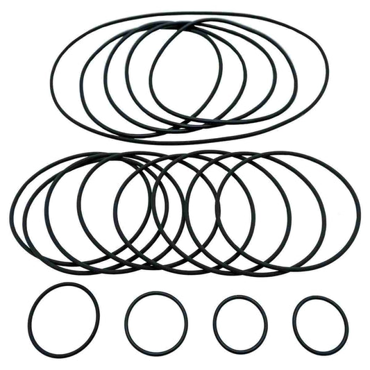 Gasket kit charge air cooler-heat exchanger D4 von Orbitrade kompatibel mit Volvo Penta 35836341, 1 x 969415, 1 x 976041, 2 x 949722, 4 x 3838406, 8 x 3583647