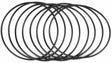 Gasket kit heat exchanger D4, D6 von Orbitrade kompatibel mit Volvo Penta D4 och D6 motorer