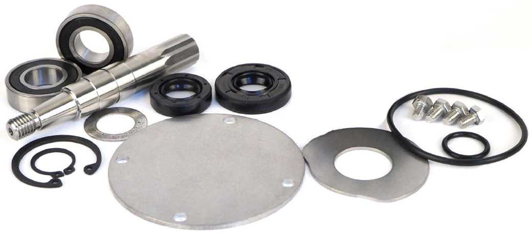 Reparatursatz Seewasserpumpe D2 von Orbitrade kompatibel mit Volvo Penta 3583089, 24708055