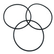 Gasket kit heat exchanger D3 von Orbitrade kompatibel mit Volvo Penta 3 x 3838336