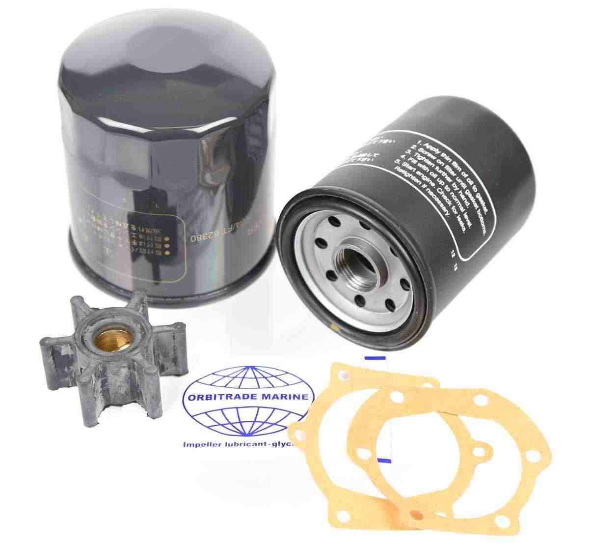 Servicesatz von Orbitrade kompatibel mit Volvo Penta 21189380