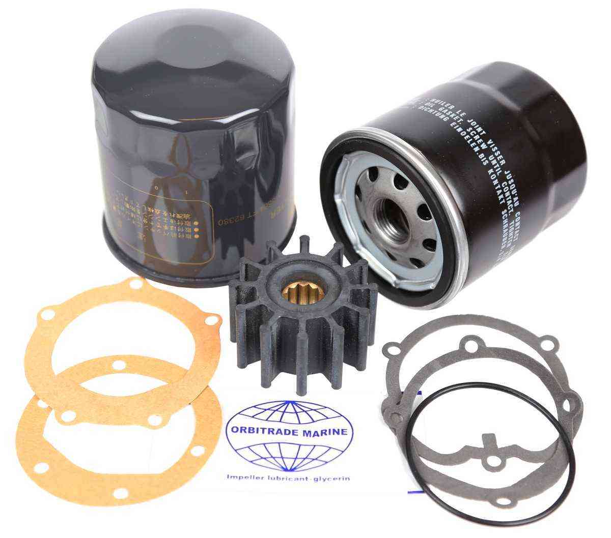 Servicesatz von Orbitrade kompatibel mit Volvo Penta 21189426