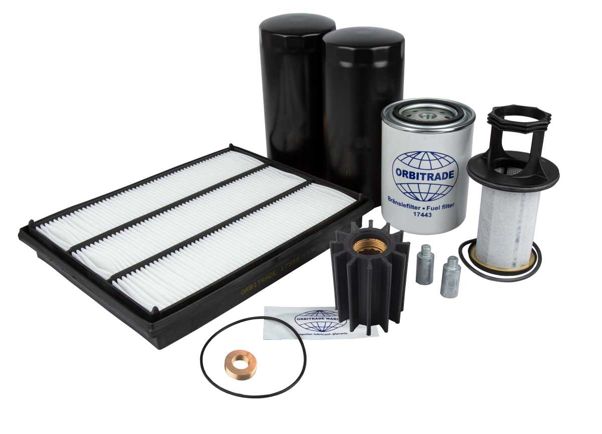 Service Kit von Orbitrade kompatibel mit Volvo Penta 22383876