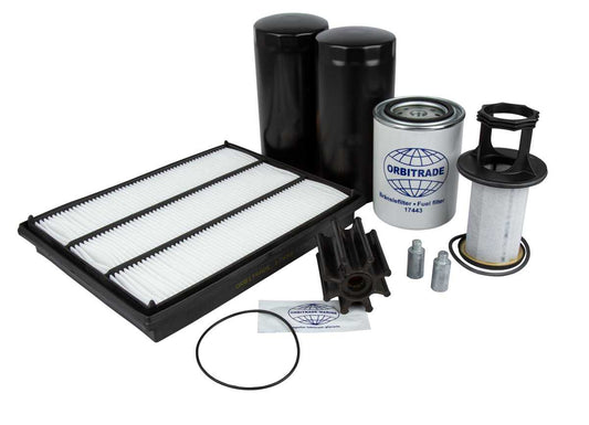 Servicesatz von Orbitrade kompatibel mit Volvo Penta 21704967, 21198341