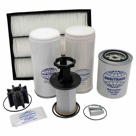 Service Kit von Orbitrade kompatibel mit Volvo Penta 22383875, 21198342, 21704968
