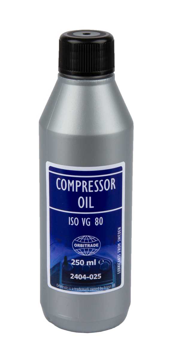 Synthetisches Kompressoröl 250 ml von Orbitrade kompatibel mit Volvo Penta 85108974, 1141592, 1141641, 3809450