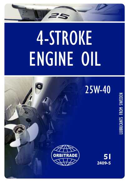 4-Takt-Motoröl SAE 25W-40, 5L von Orbitrade