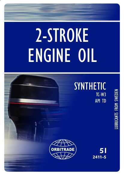 Biosynthetisches 2-Takt-Motoröl, 5L von Orbitrade