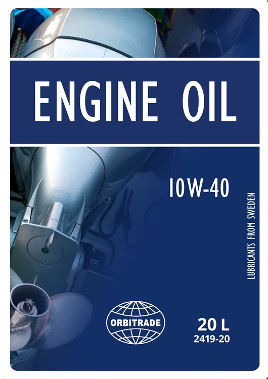 Motoröl SAE 10W-40, 20L von Orbitrade