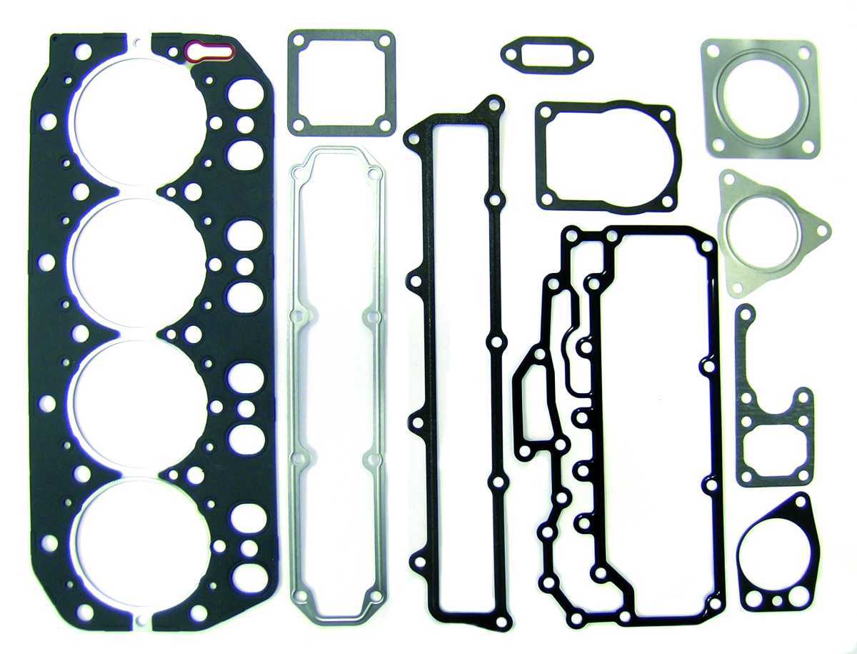 Dichtungssatz zur Entkokung 4LHTE, 4LH-HTE, 4LH-DTE von Orbitrade kompatibel mit Yanmar 719171-92602