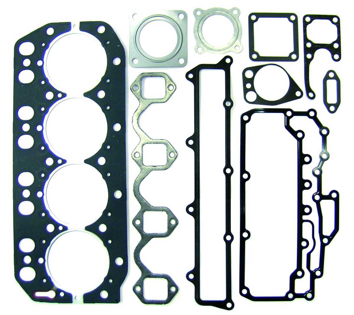Dichtungssatz zur Entkokung 4LHA-HTE, 4LHA-DTE, 4LHA-STE von Orbitrade kompatibel mit Yanmar 719173-92600